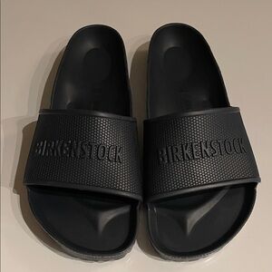 Birkenstock Navy Blue Slides Sz. 39 NEW